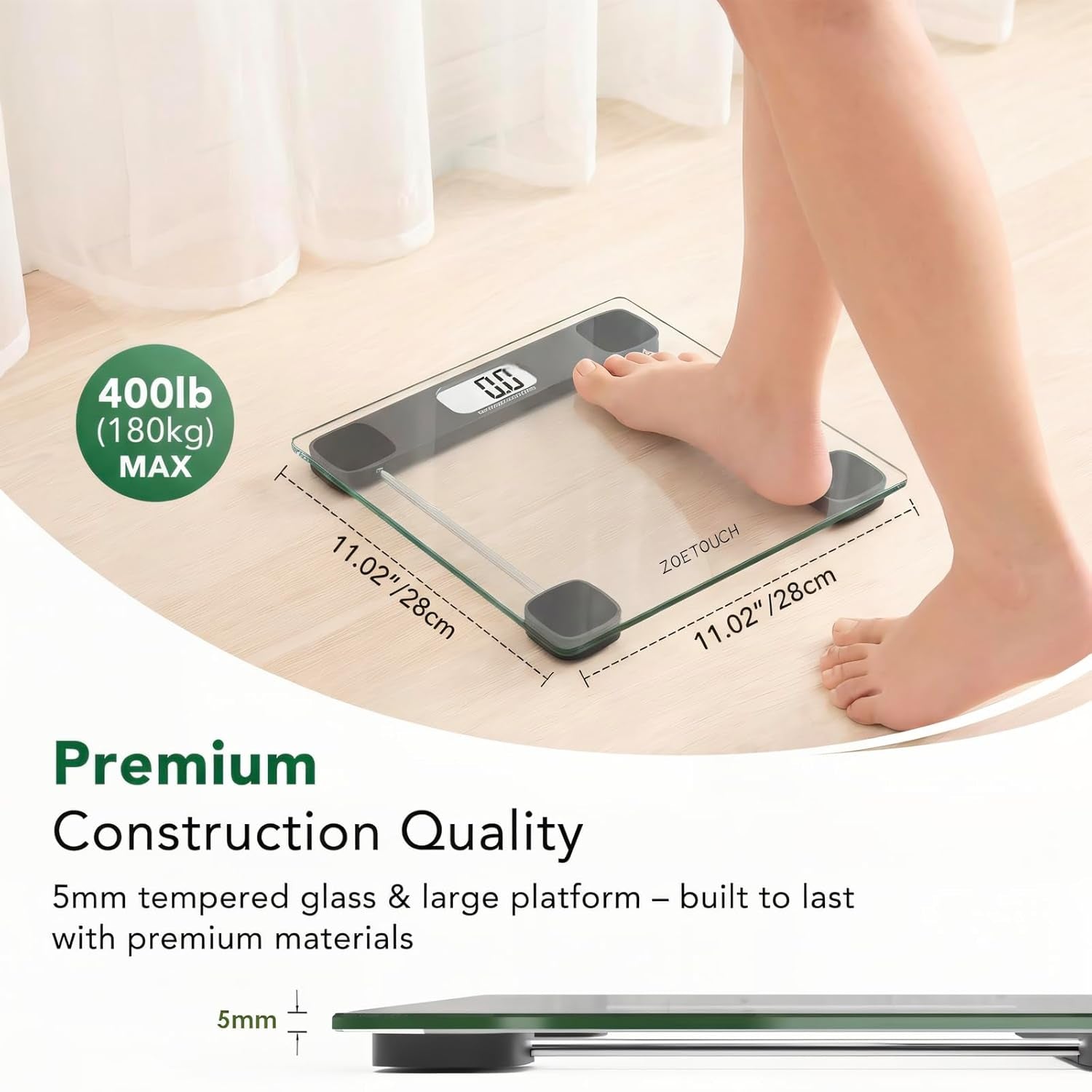 Digital Glass Scale.
