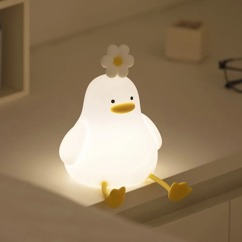 Cute Duck Night Light, USB Rechargeable
