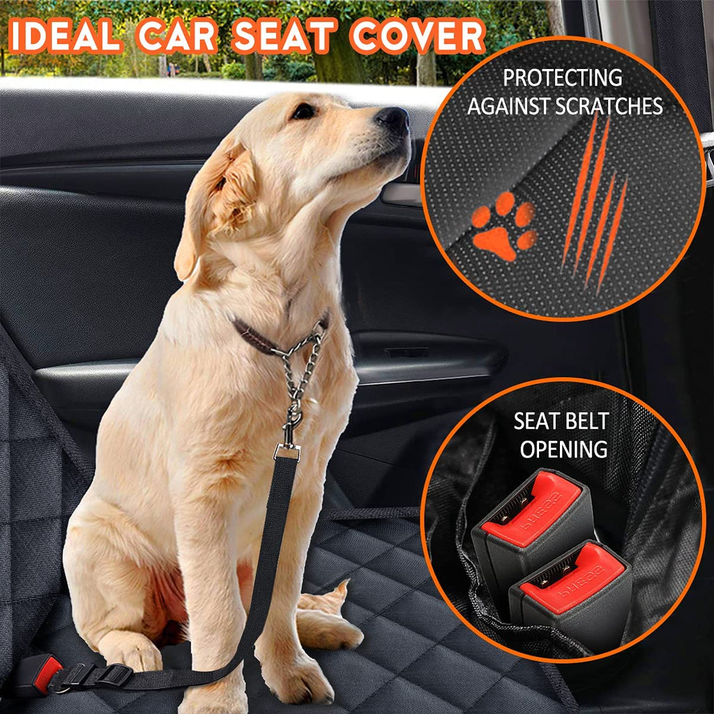 Back Seat Cover for Dogs and Other Pets. Waterproof, and fits most trucks/SUV's