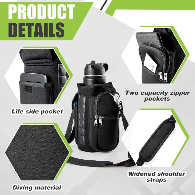 Magnetic Water Bottle Holder For Gym